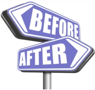 Before After