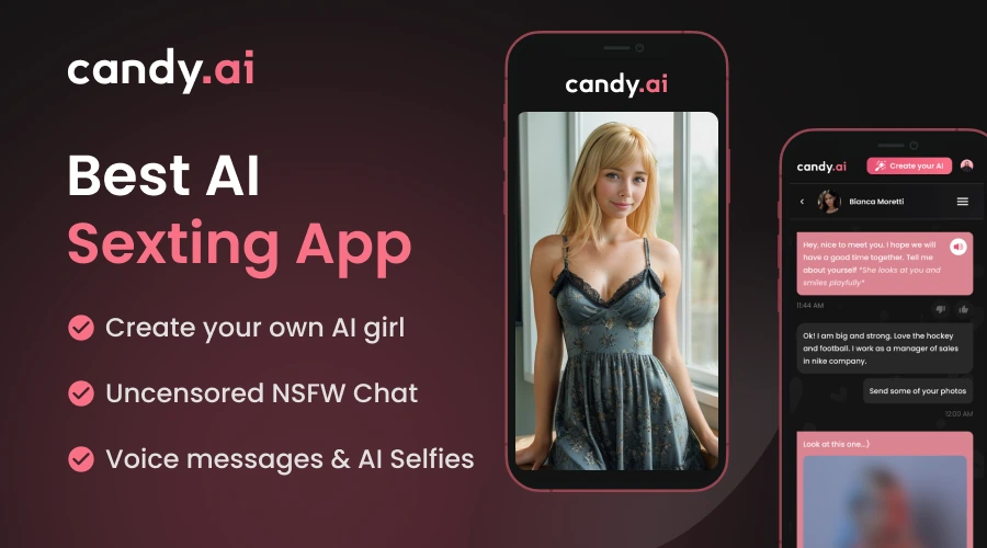 Candy-AI AI Sexting Banner