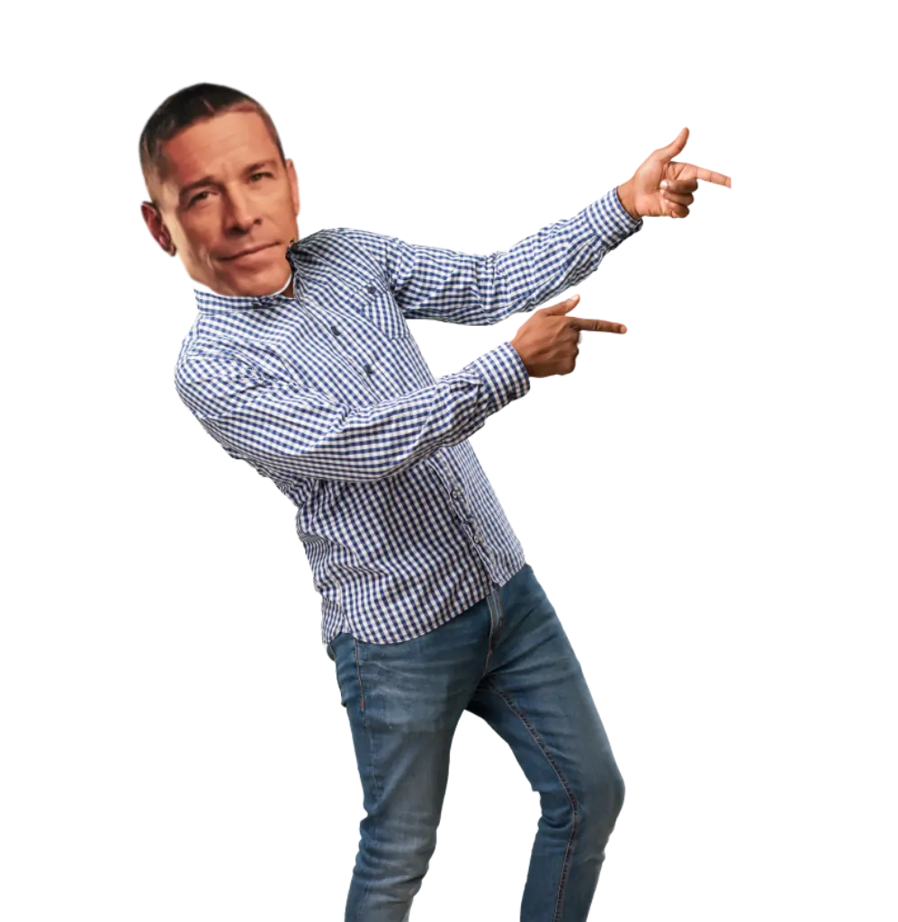Mike Smith pointing