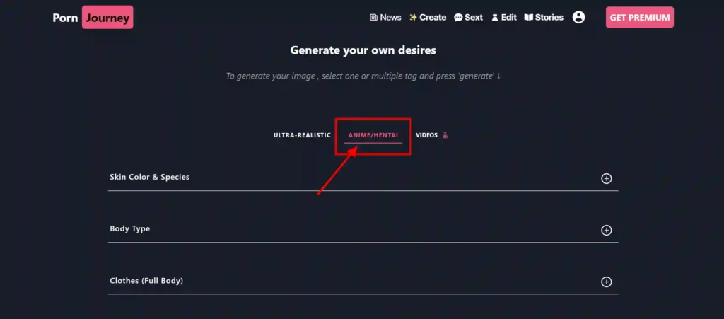PornJourney AI - anime hentai