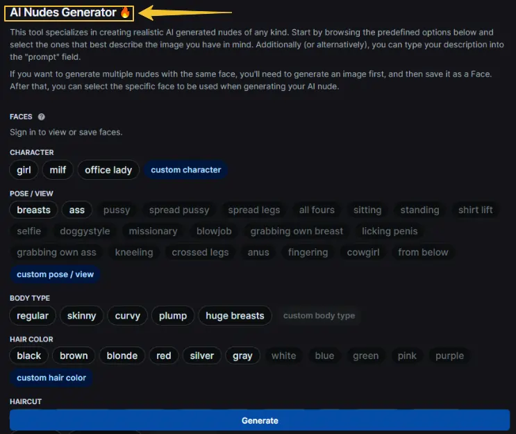 PornJoy AI - AI Nudes Generator