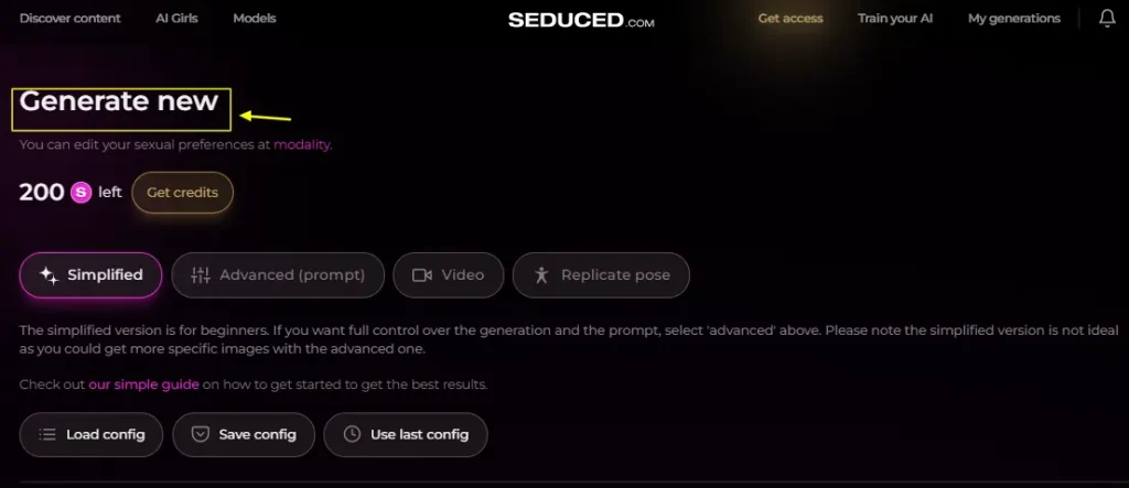Seduced AI - Image Generation
