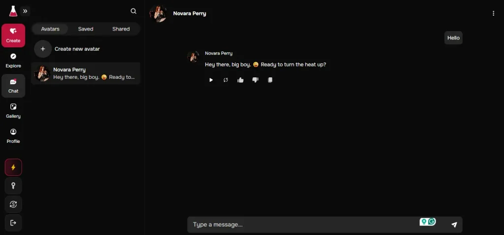 SugarLab Chatting Page