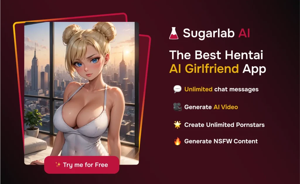 Sugarlab AI - Hentai AI Girlfriend Apps banner