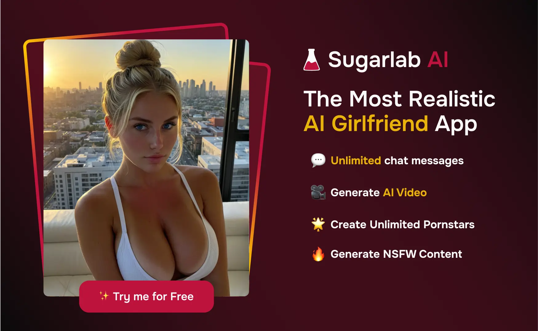 Sugarlab AI - Realistic AI Girlfriend App