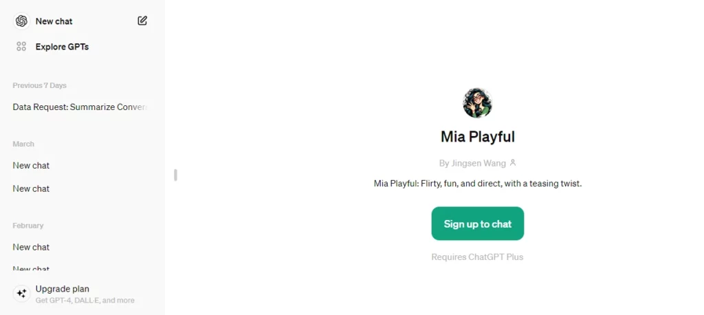 Mia-Playful