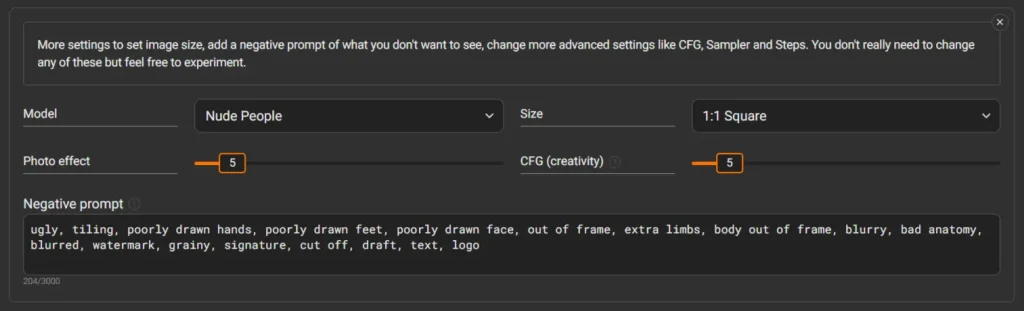 Pornworks AI - Negative Prompt