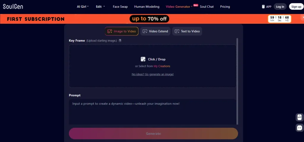 SoulGen AI Video Generator