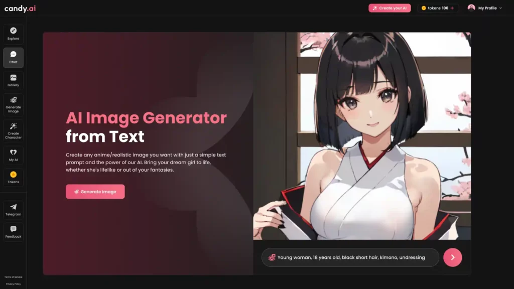 Candy AI Ai Anime Generator