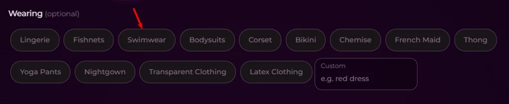 Seduced AI Characters Clothes