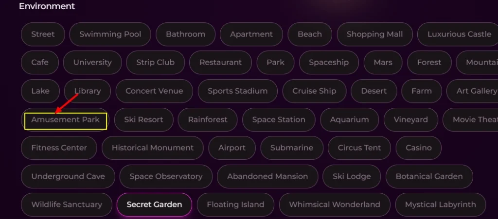 Seduced AI Characters Scenes