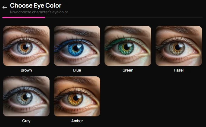 Get-Harder.today - AI Character Eye Color