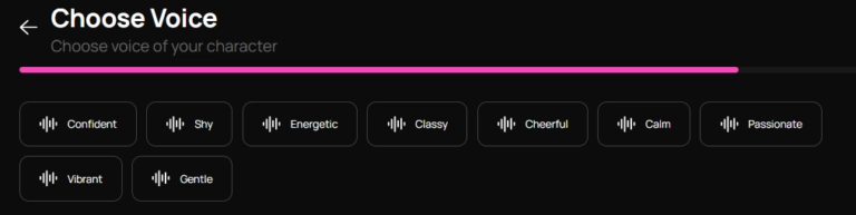 Get-Harder.today - AI Character Voice Selection