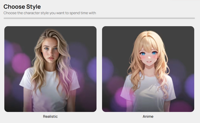 Get-Harder.today - Choose Your AI Character Style