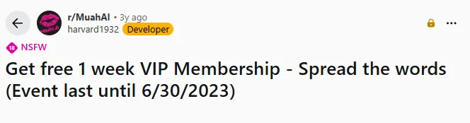 Muah AI - VIP Membership