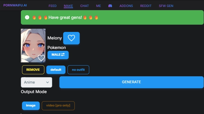 PornWaifu AI - AI Image Generator