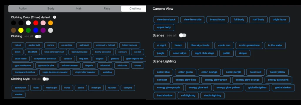 PornWaifu AI - AI Waifu Clothes & Environment