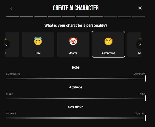 Spicier - AI Character Personality & Temperament