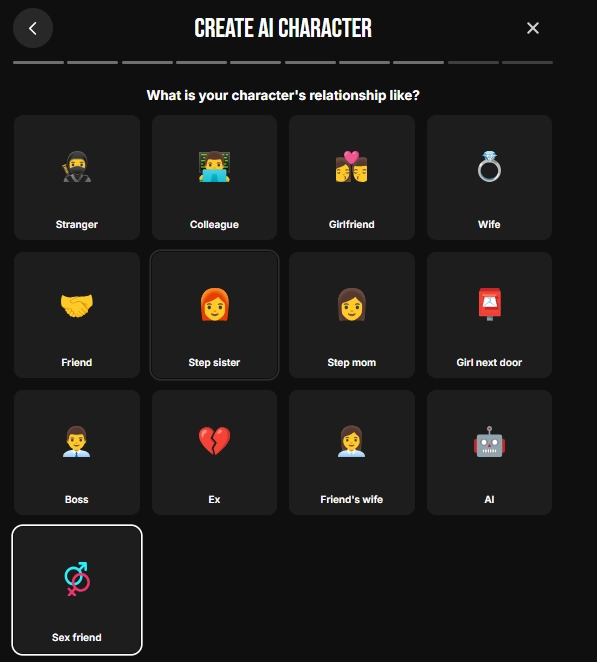 Spicier - AI Character Relationship Dynamic