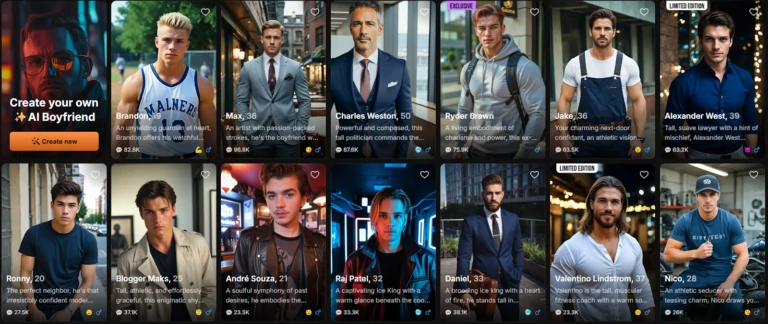 Spicier AI – AI Boyfriend Characters