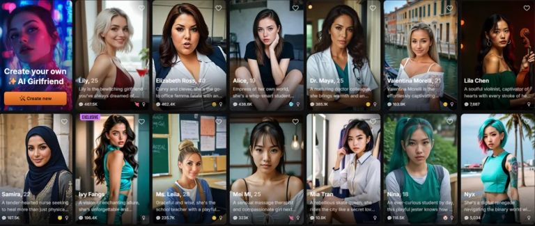 Spicier AI – AI Girlfriend Characters