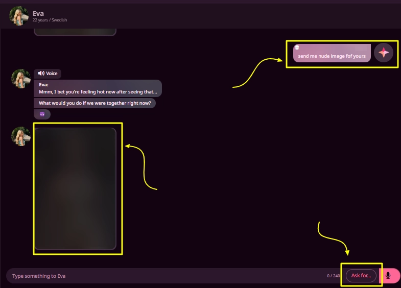 Fantasy AI - Inchat Image Generation