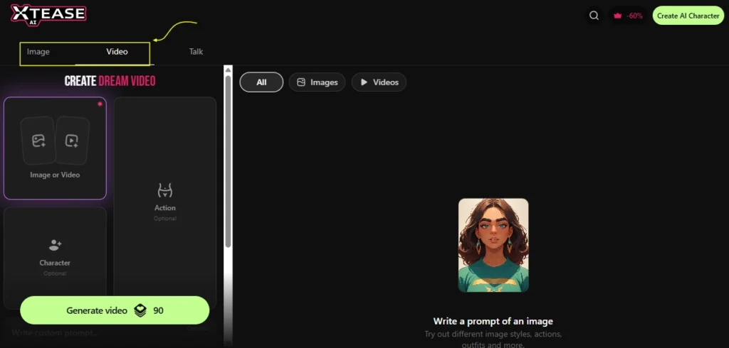 Xtease AI - AI Image and Video Generator