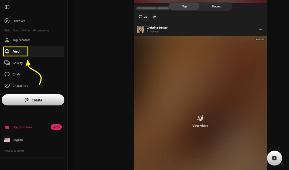 Xtease AI - NSFW Feed