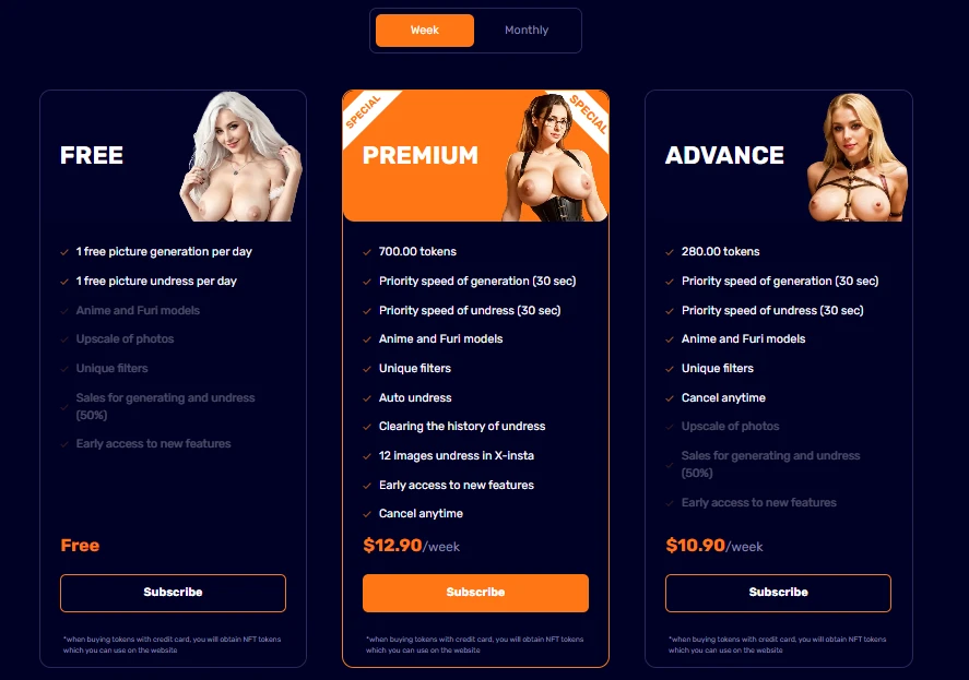 xPicture AI Pricing Plans