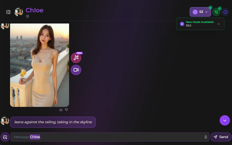 Secrets AI - Inchat Image Request Output