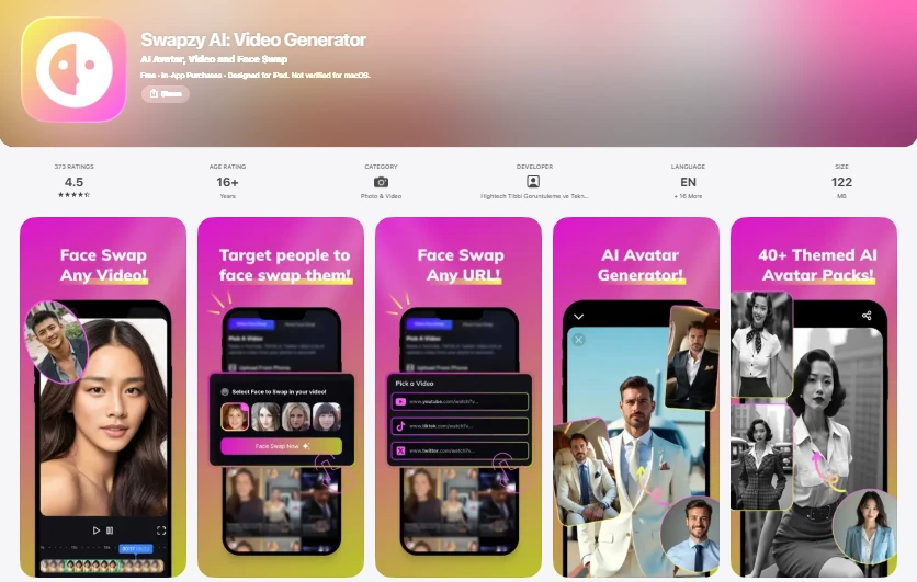 Swapzy AI - Android mobile App