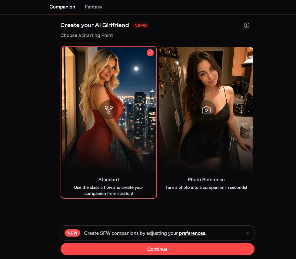 Nectar AI - AI Character Customization
