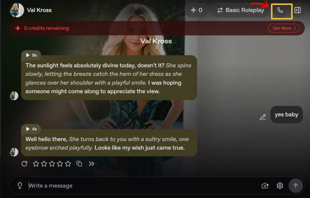 Nectar ai Voice Call feature