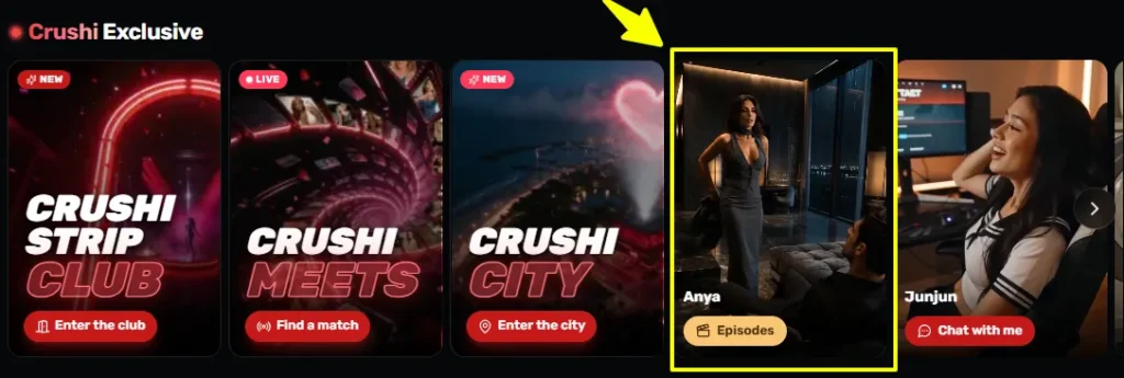 Crushi AI Episodes