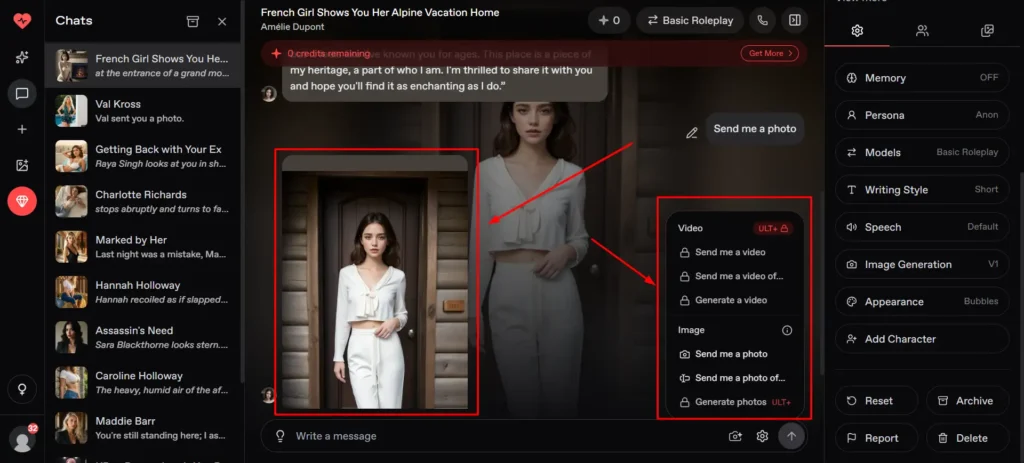 Nectar AI - Inchat Image Generation