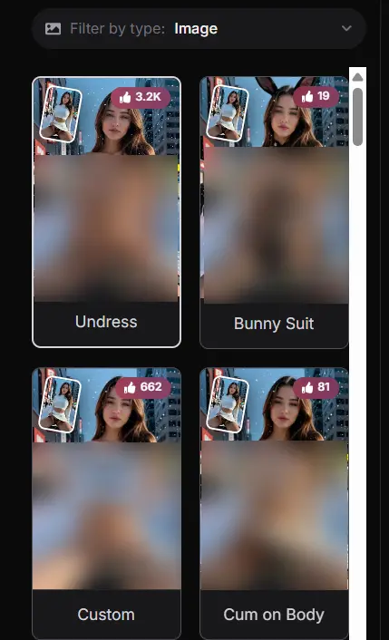 NudeAI Fun - Image Generator scene templates