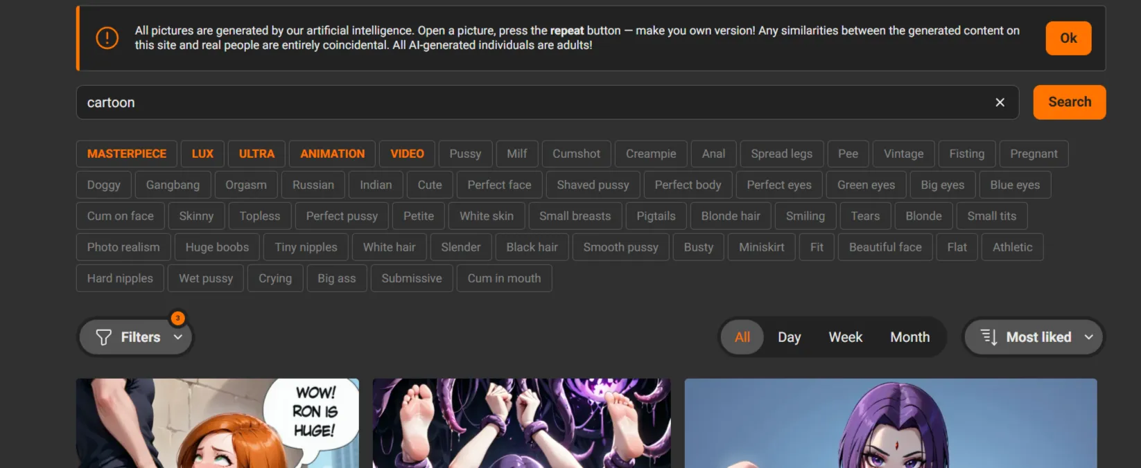 AI Porn Generators Helping Create Diverse Cartoon Fantasy Characters