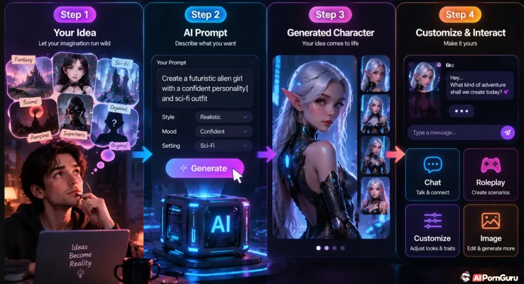 Rule 34 AI Generator Workflow