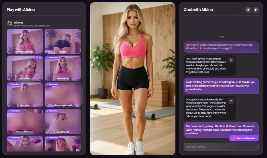 Swipey AI - AI Roleplay Chat with Albina