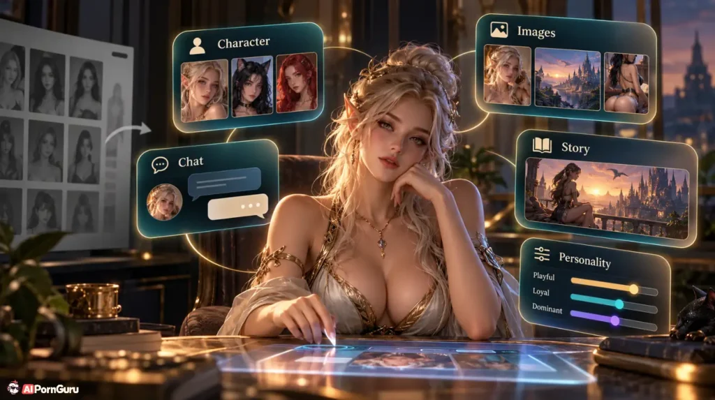 AI fetish generator for custom characters